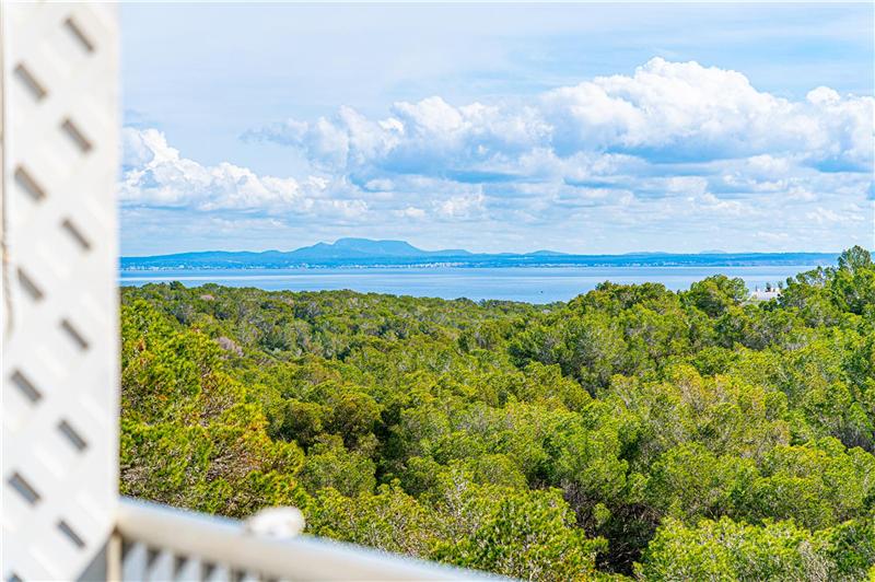 Apartment mit Terrasse in einer Wohnanlage mit Gemeinschaftspool.