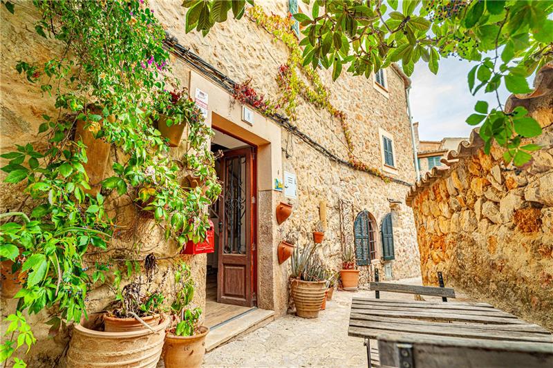 Traditional Mallorcan stone house in Valldemossa